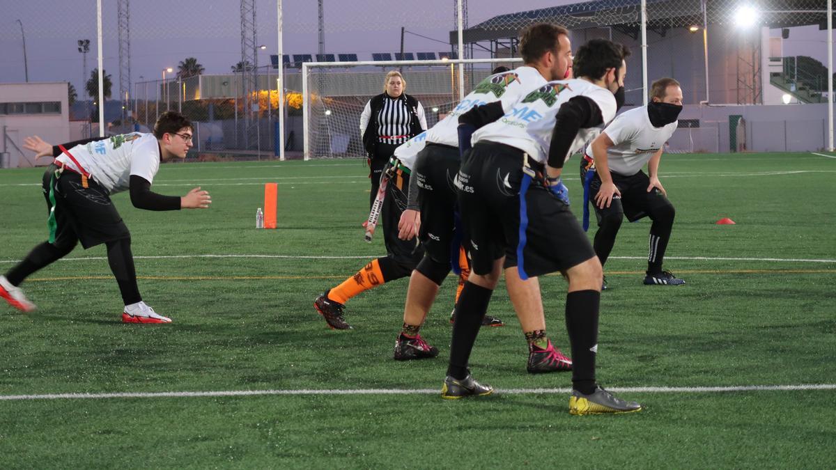 Jugadores de Villanueva Blask Storks durante un partido.