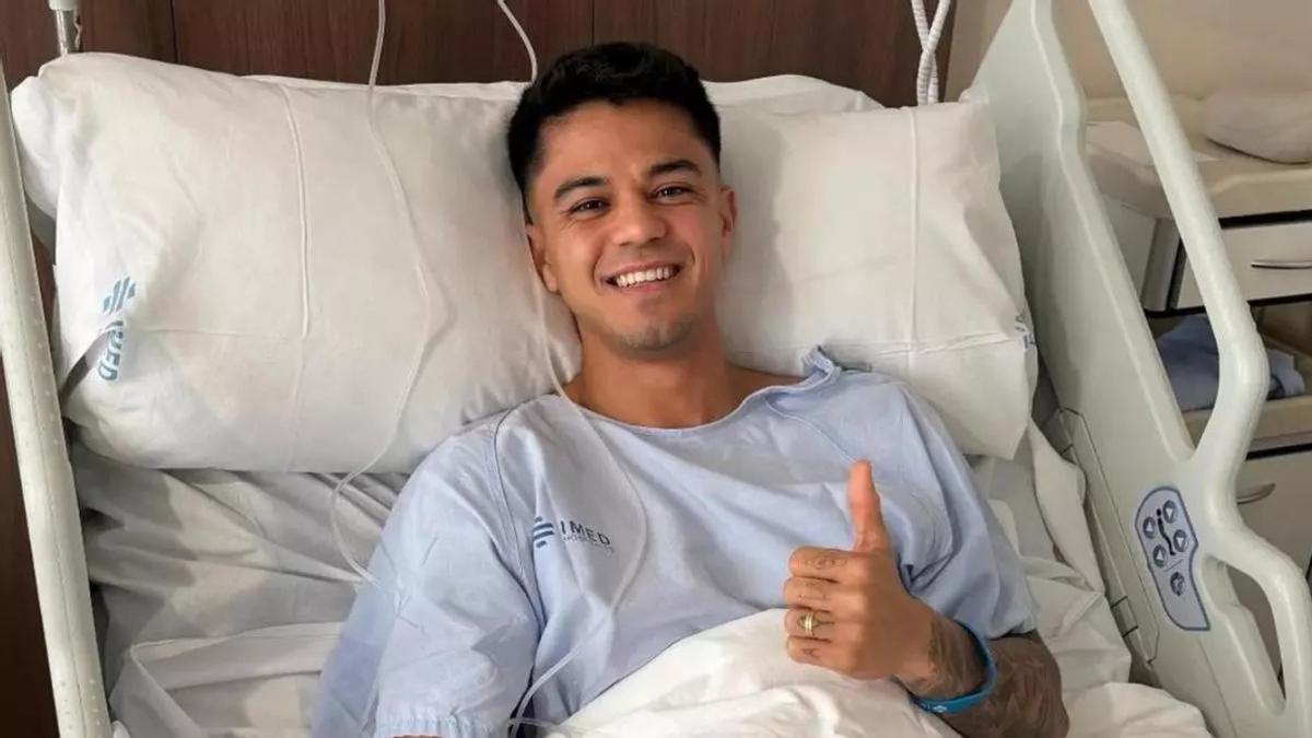 Brugué, en el hospital