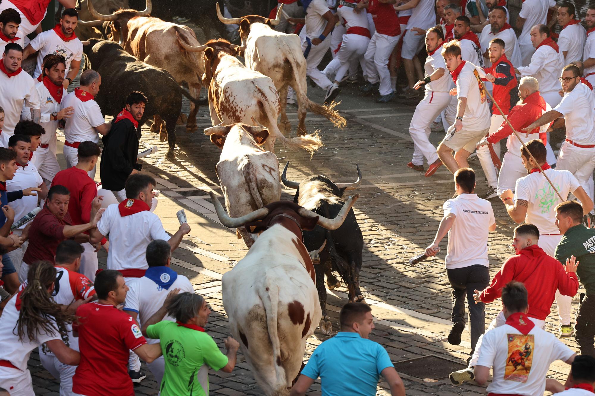 Cuarto encierro de los sanfermines 2023