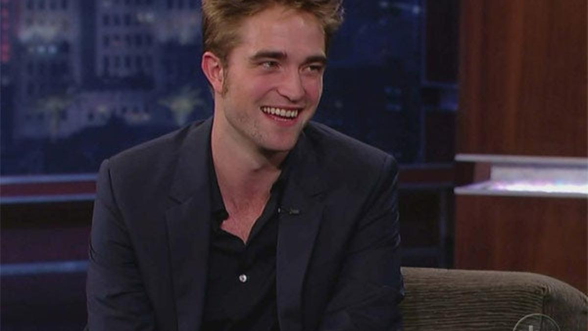 robert pattinson en el show de Jimmy Kimmel