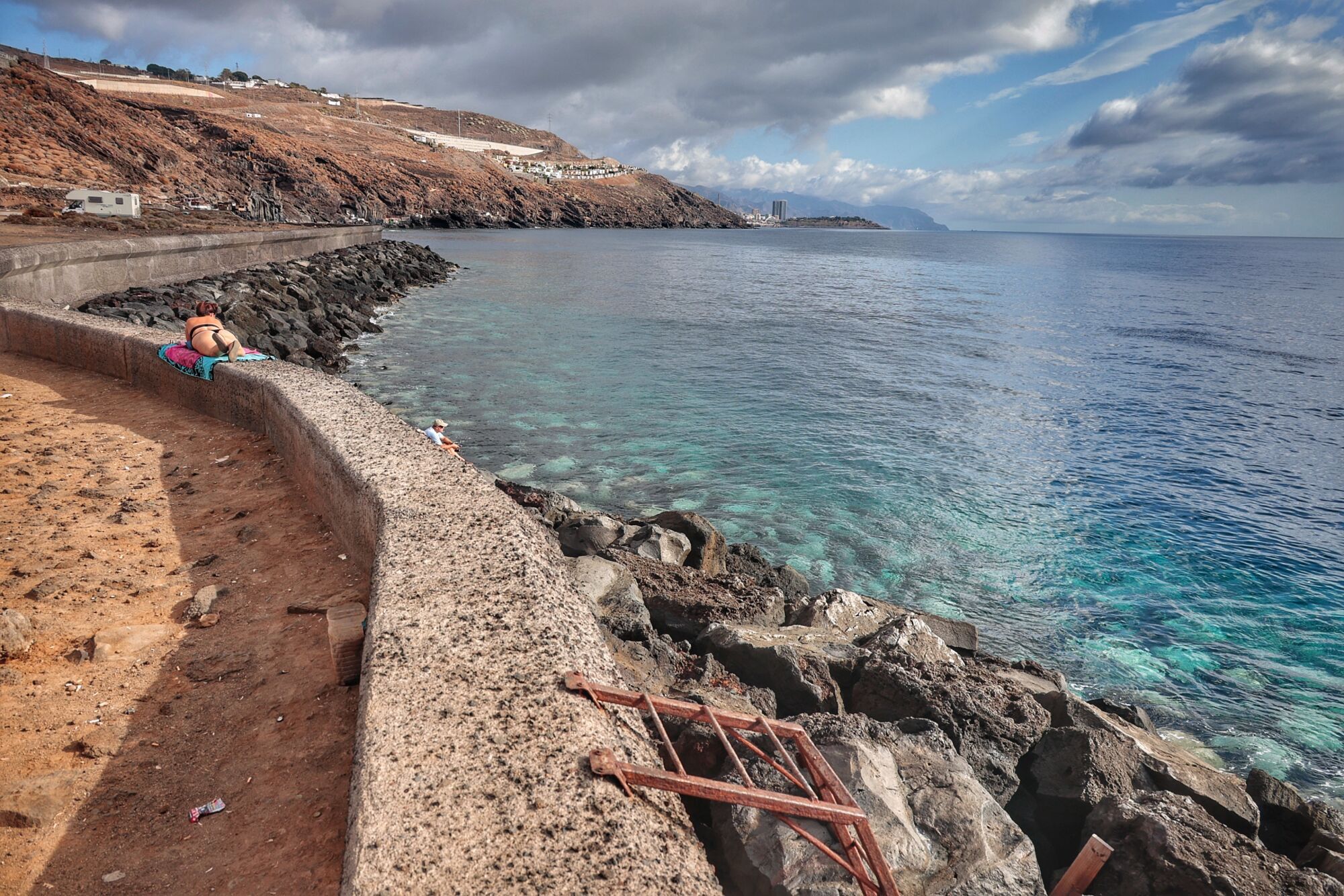 Visita con los arquitectos de La Mareta de Añaza a la nueva zona de Santa Cruz de Tenerife.