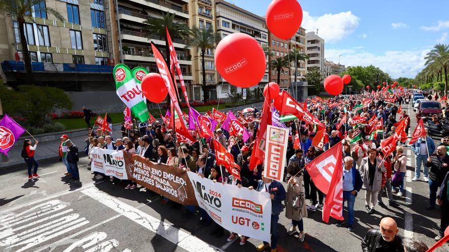 Manifestación del Primero de Mayo en Córdoba: hora, recorrido y otros detalles