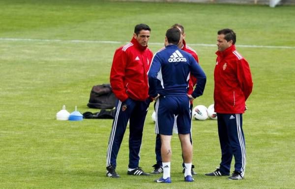 Imágenes del entrenamiento del Real Zaragoza