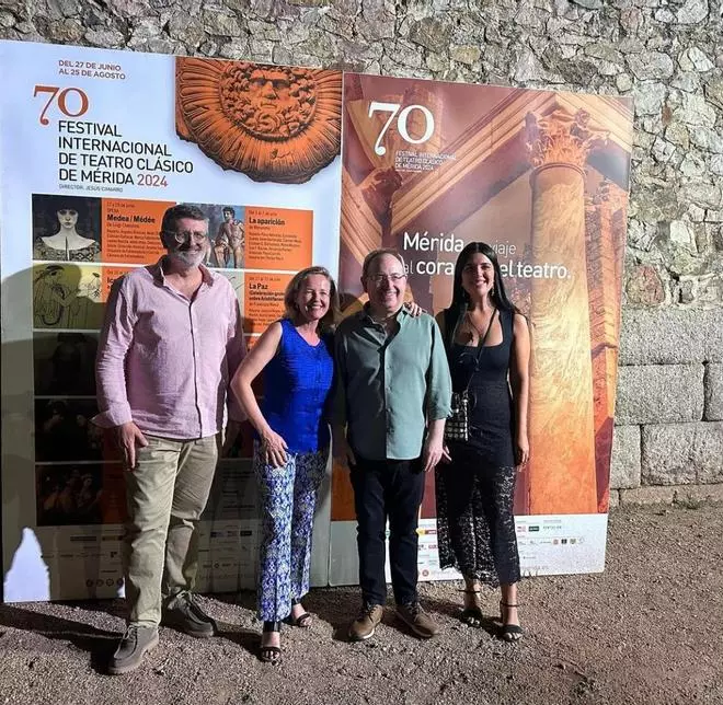 El Festival de Teatro Clásico de Mérida seduce a Nadia Calviño