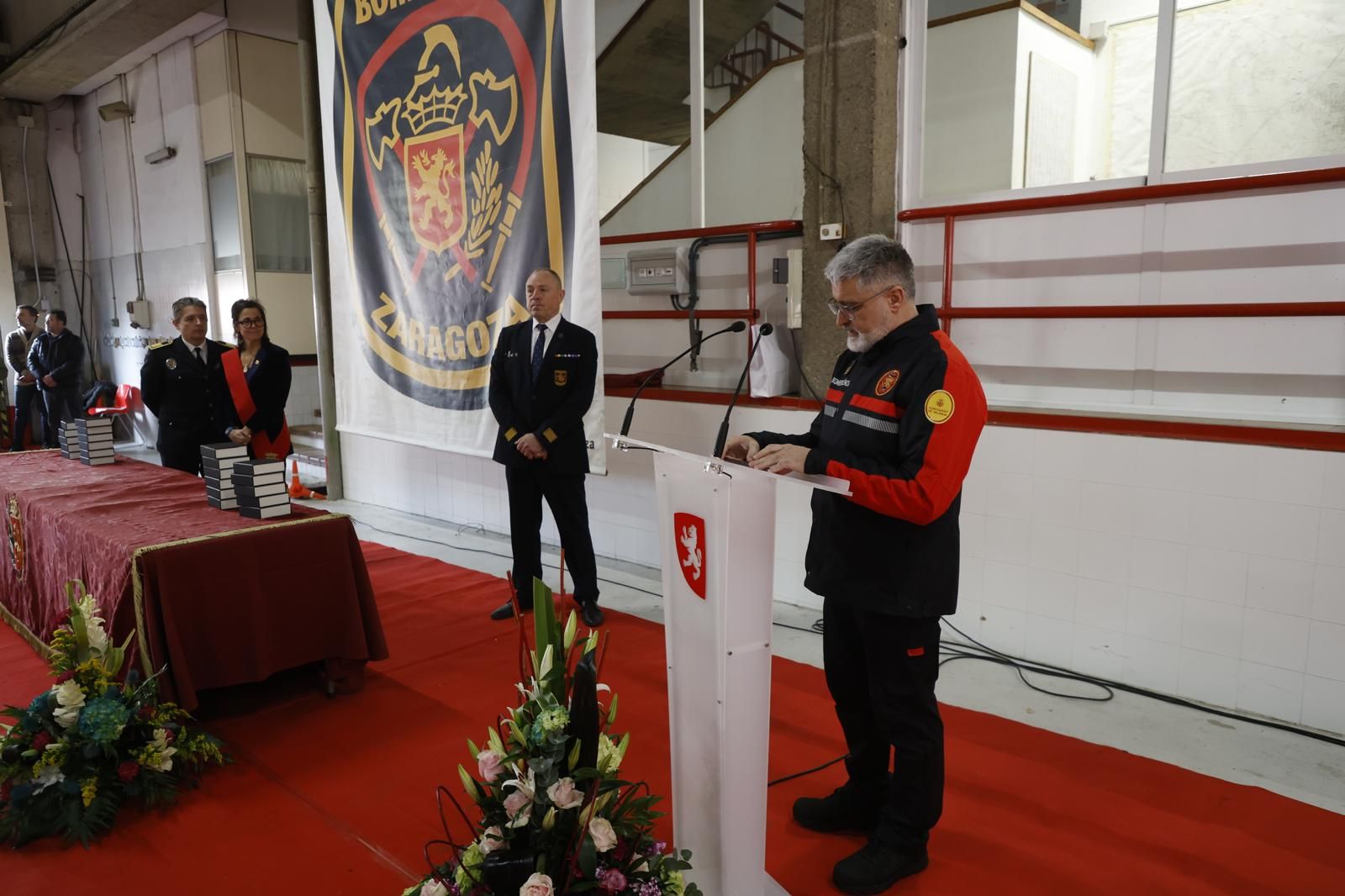 Celebración del patrón de bomberos