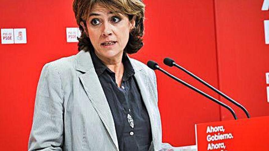 La ministra de Justícia del Govern en funcions, Dolores Delgado