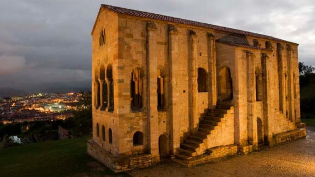 Santa María del Naranco, en Avilés.