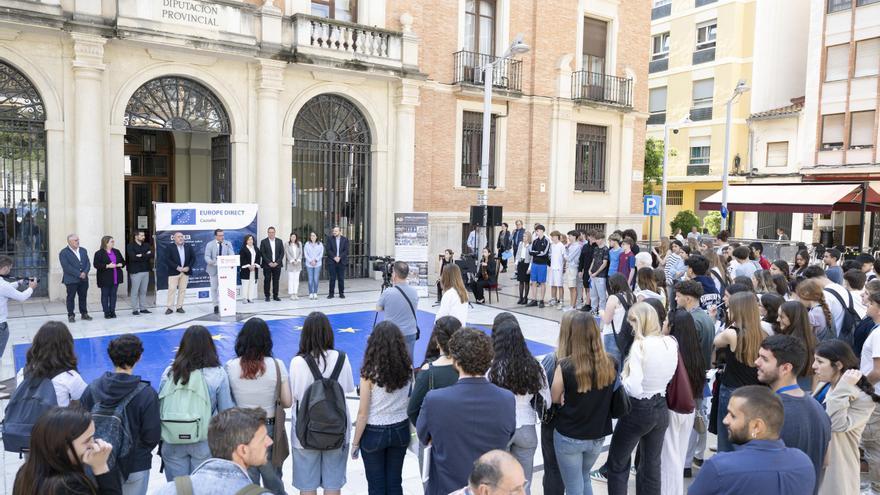 La Diputación de Castellón conmemora el Día de Europa