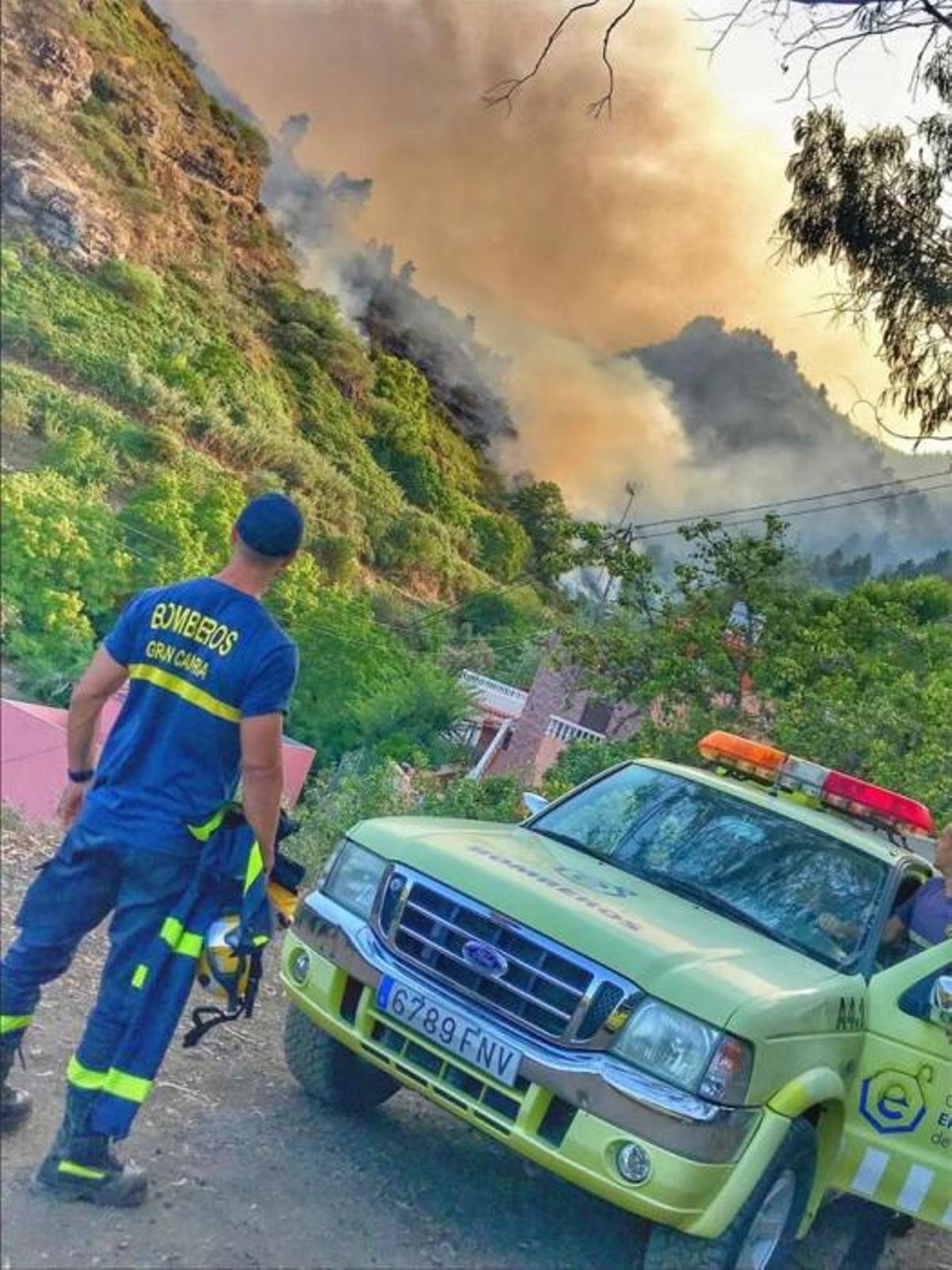 Incendio Forestal en Gran Canaria 20/08/2019 Incendio Forestal en Gran Canaria 20/08/2019