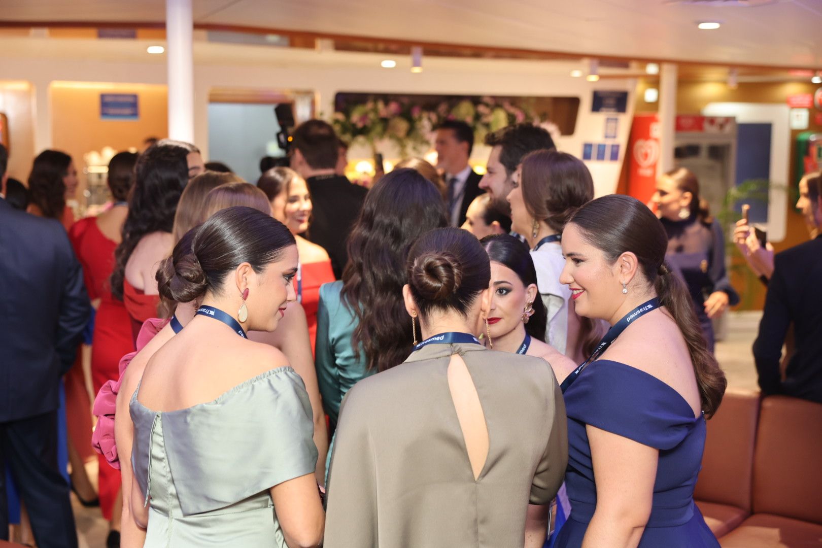 Las imágenes de la cena de gala en el Barco Fallero