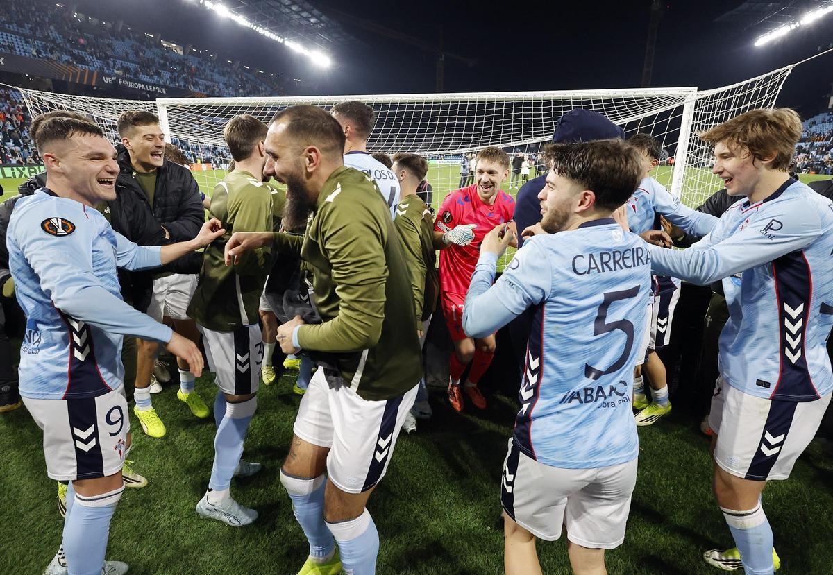 Balaídos vive otra gran noche europea: las mejores fotos del Celta-PAOK