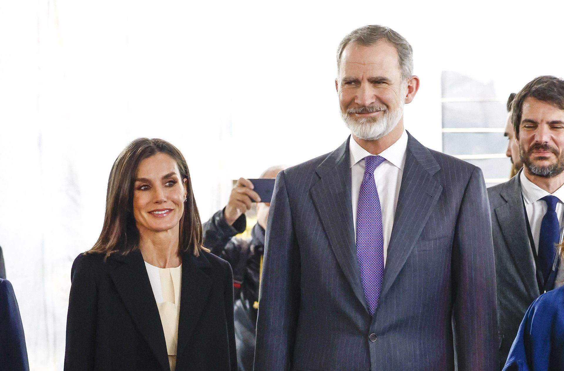 Los Reyes en la inauguración de FITUR.