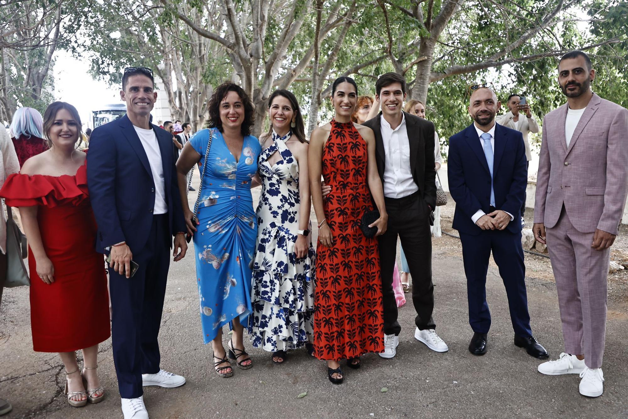 Boda de Nuria Llopis: la alfombra roja