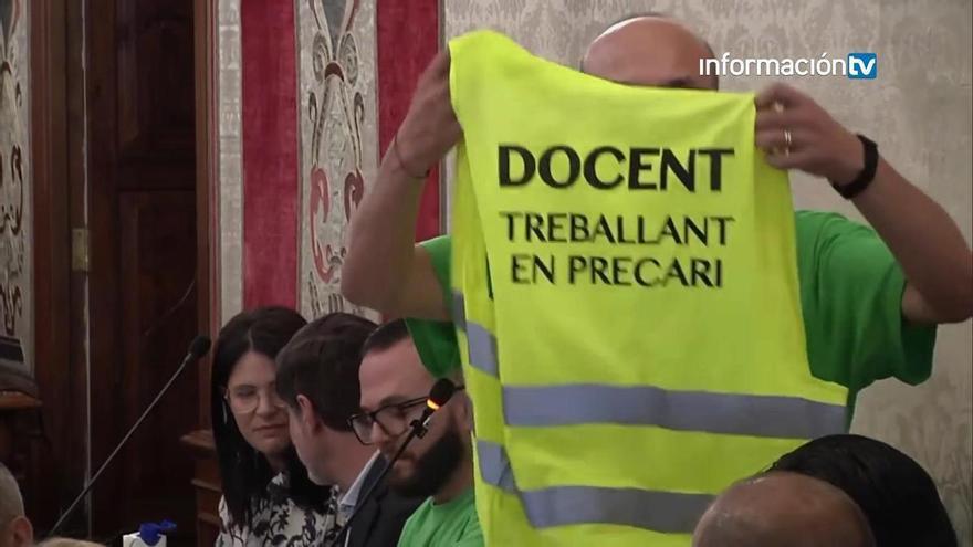 La huelga de profesores, Les Naus y la temporada alta; protagonsitas del pleno en el Ayuntamiento de Alicante