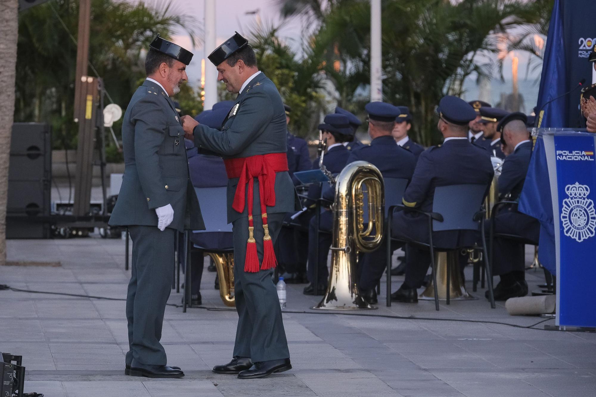 27-09-2024 SAN BARTOLOMÉ DE MASPALOMAS. Acto por el Día de la Policía Nacional, junto al Faro de Maspalomas  | 27/09/2024 | Fotógrafo: Andrés Cruz