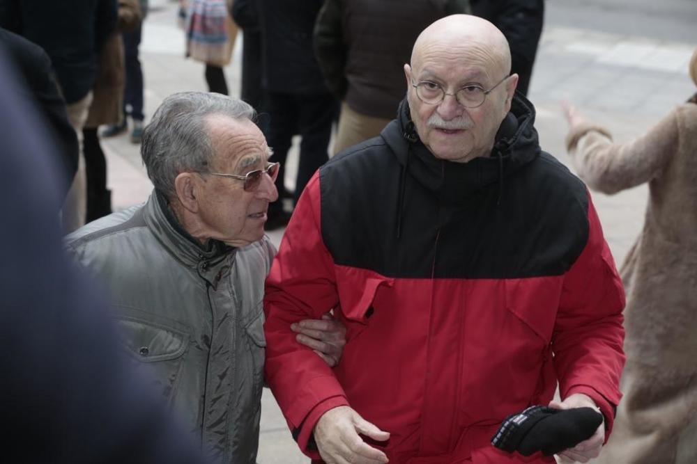 Funeral de Marcelo Conrado Antón en Oviedo