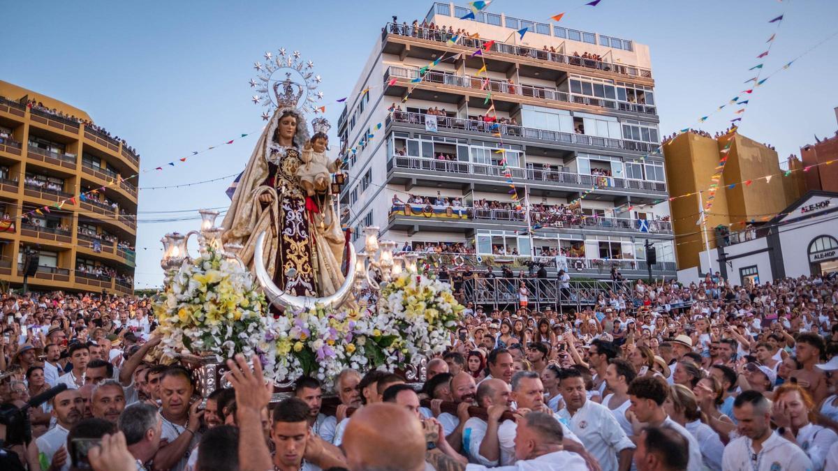 La Virgen del Carmen en Puerto de la Cruz