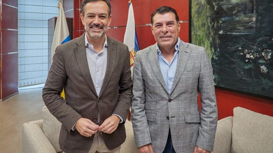 Lope Afonso y Alejandro Morales Mansito. | E. D.