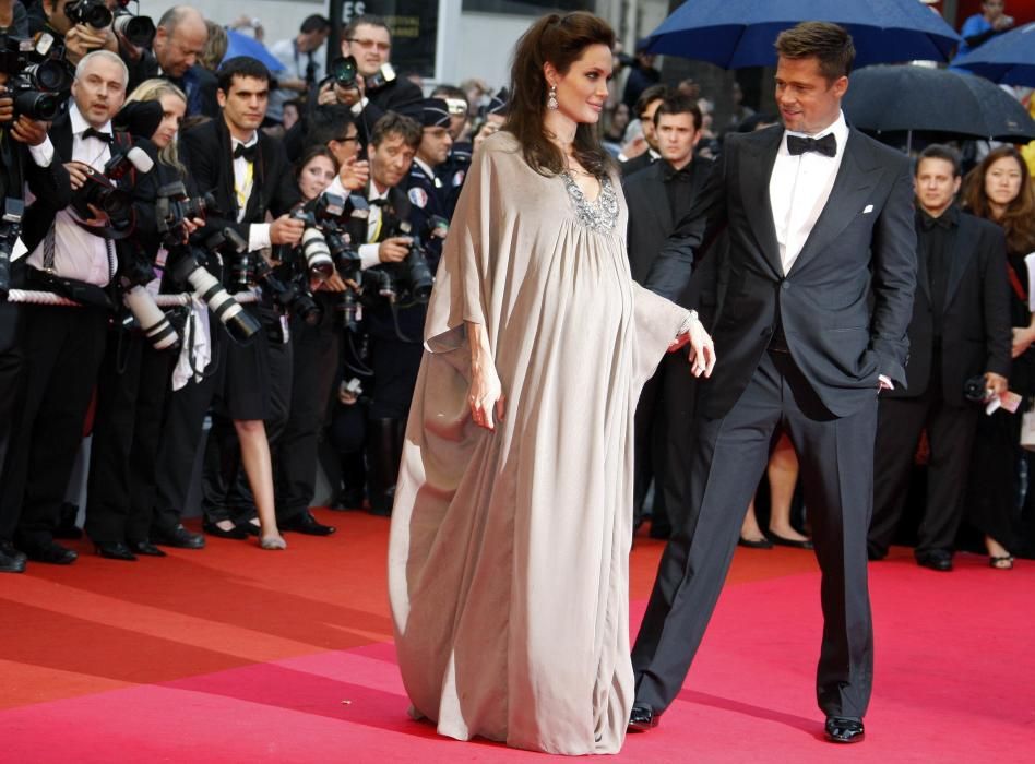 Angelina Jolie, en la alfombra roja de Cannes 2008