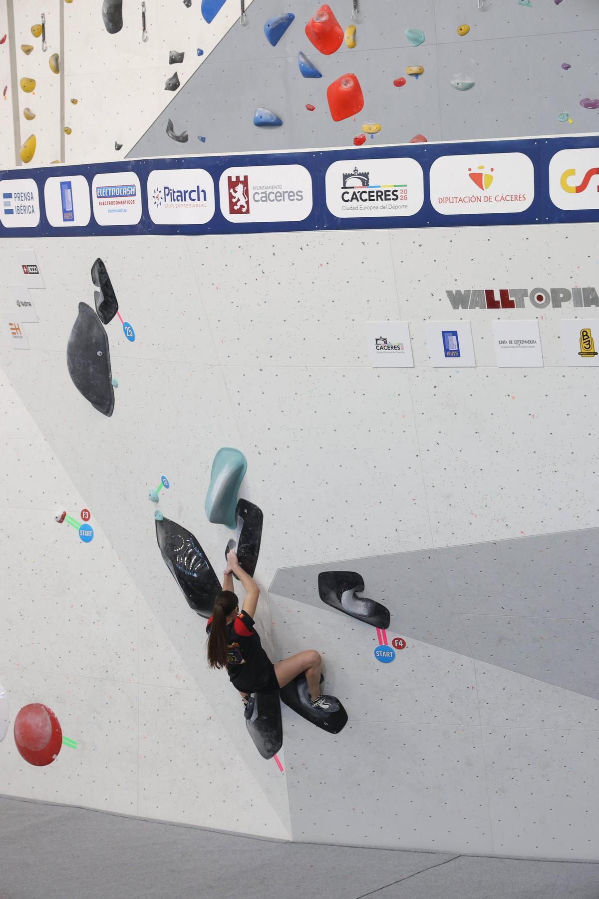 Galería | Arranca la primera jornada de la Copa de España de Escalada en Cáceres Galería | Arranca la primera jornada de la Copa de España de Escalada en Cáceres