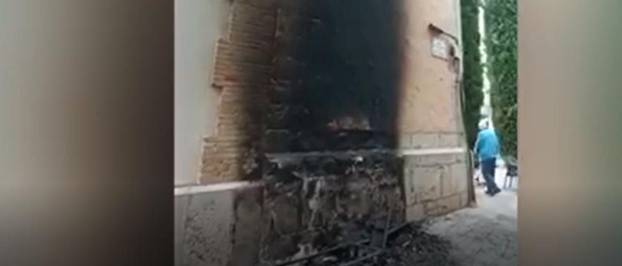 Incendio en la iglesia San Vicente Ferrer de Castelló