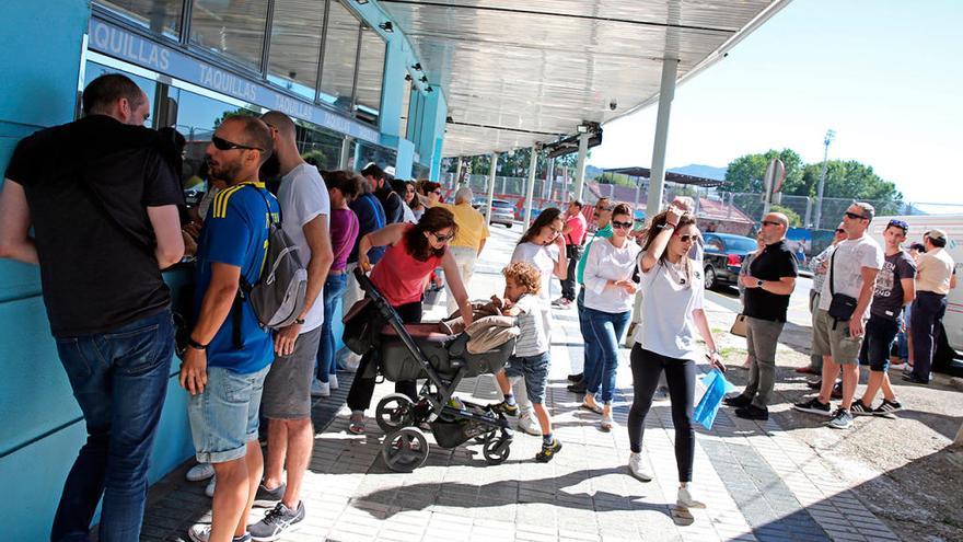 Las taquillas de Balaídos en la pasada campaña. // Marta G. Brea