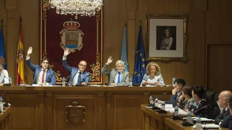 El pleno debatirá este mes el presupuesto. // Brais Lorenzo