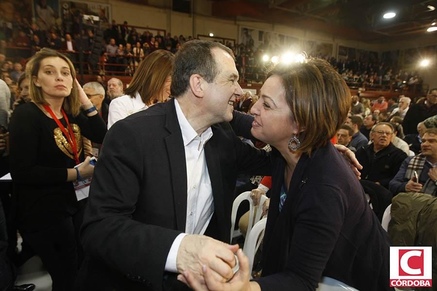 El PSOE de Córdoba con Susana Díaz en Madrid.