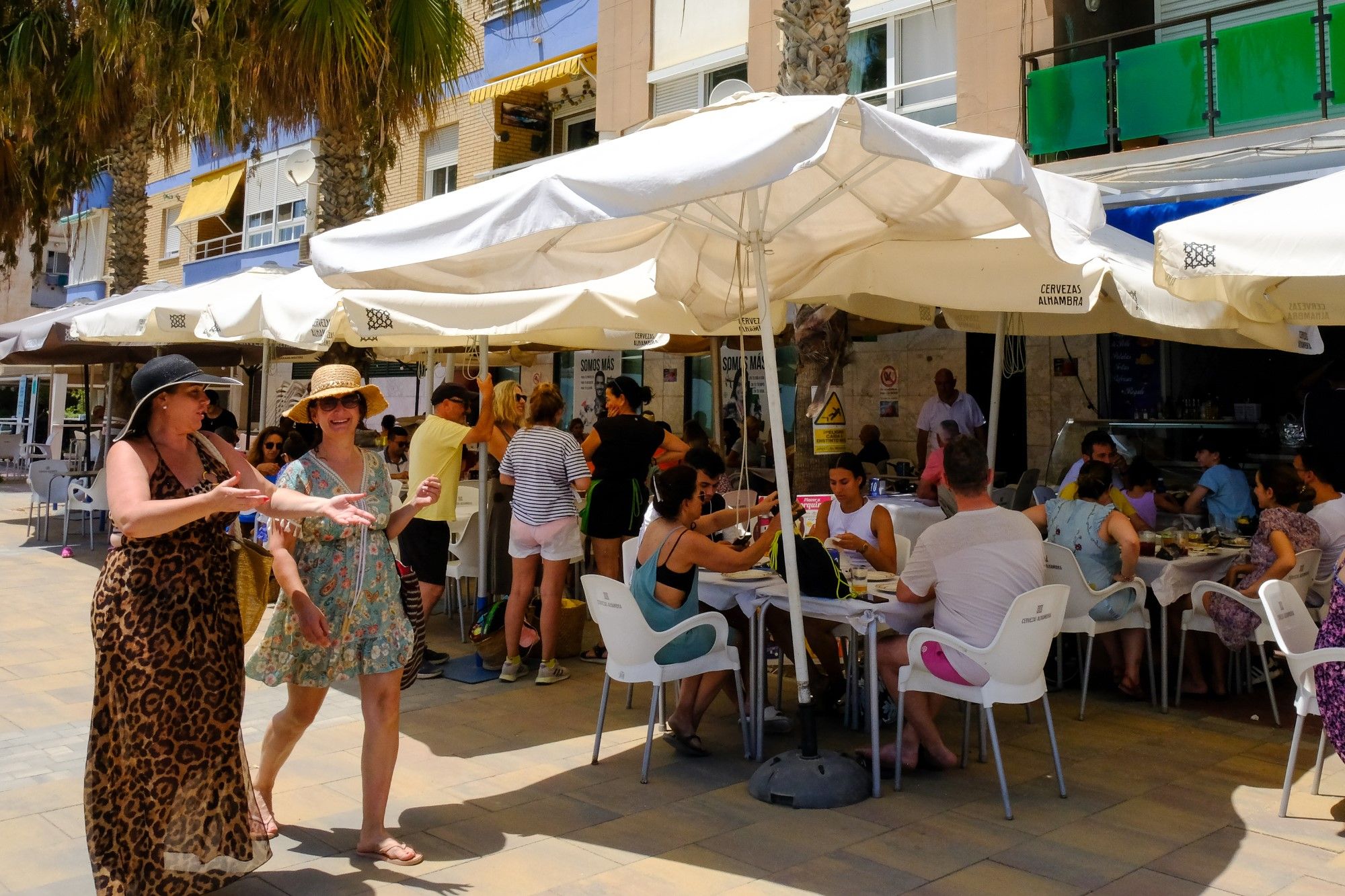 Primer domingo del verano 2023 en las playas de Málaga