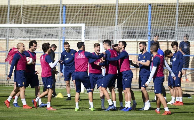 Entrenamiento del Real Zaragoza