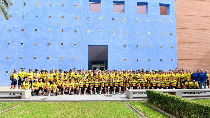 El pelotón de la UPV celebró su clásica Intercampus