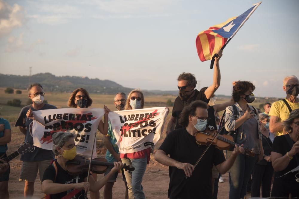 La Música per la Llibertat reprèn els diumenges a Lledoners per fer costat als líders polítics