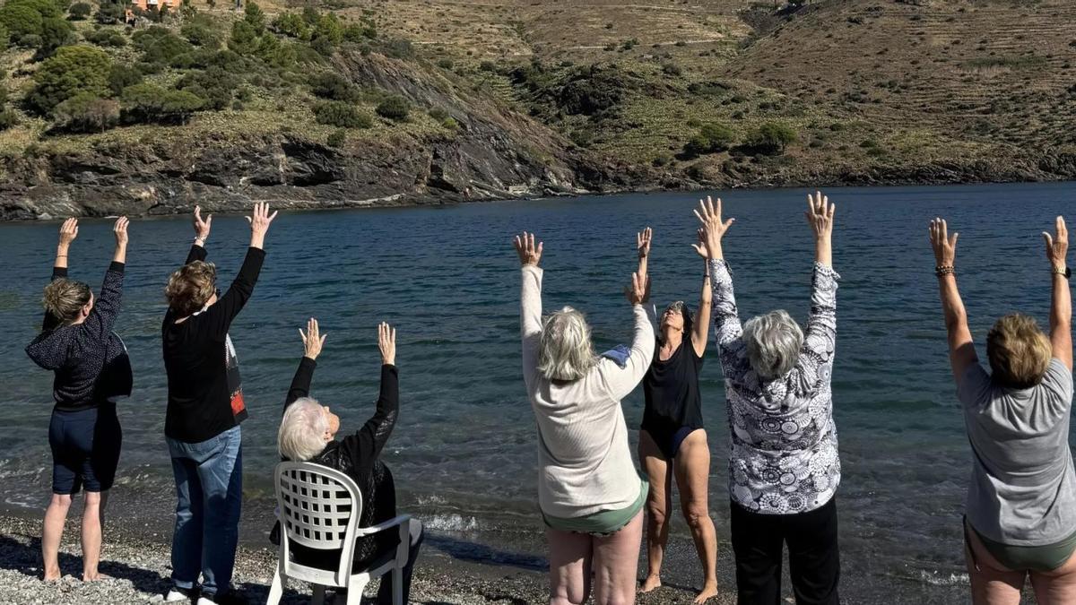 Participants en una de les activitats de Llançà.