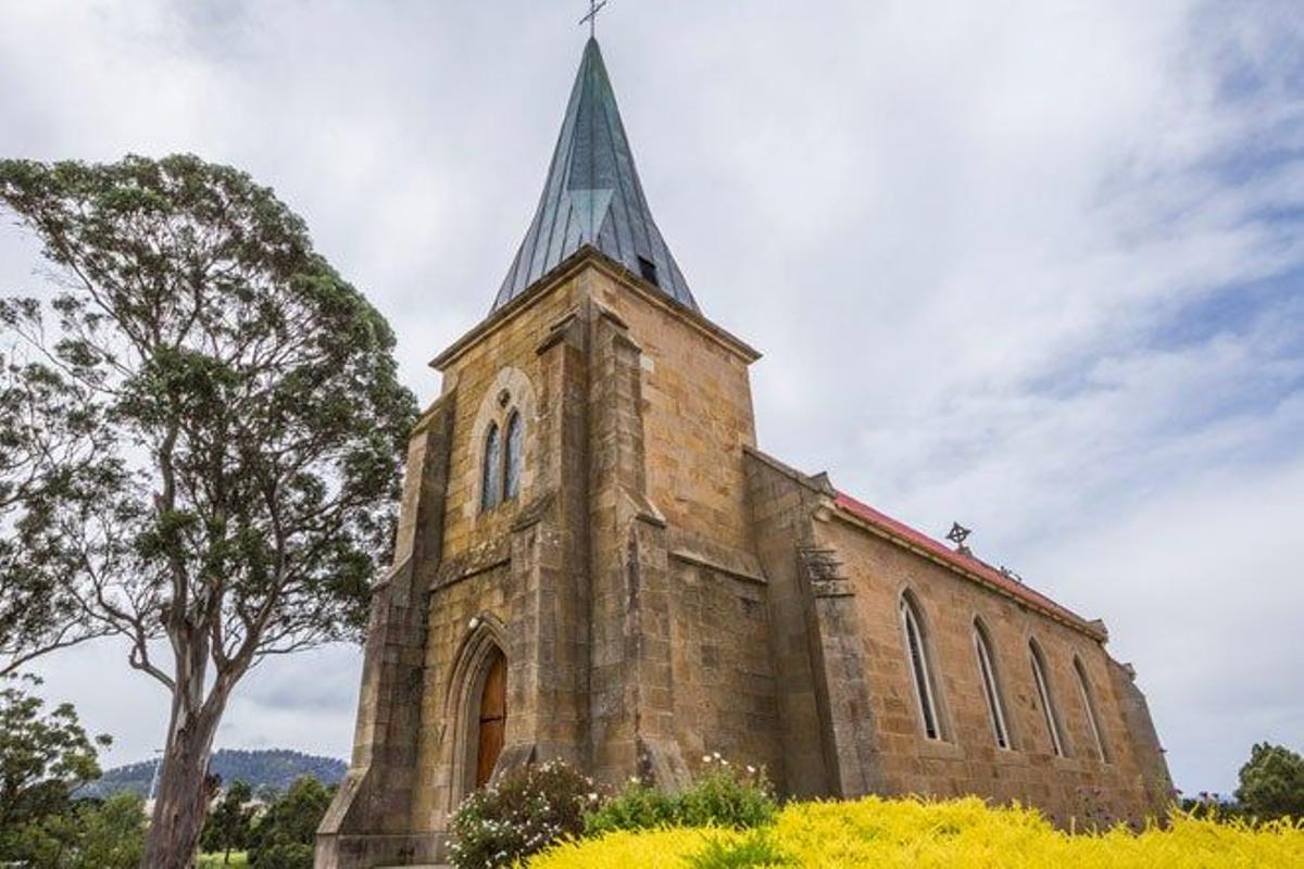 Iglesia de St John en Richmond, Tasmania.