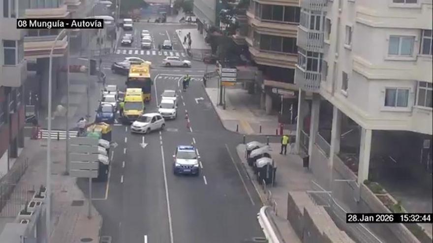 Accidente en Las Palmas de Gran Canaria (28/01/26)