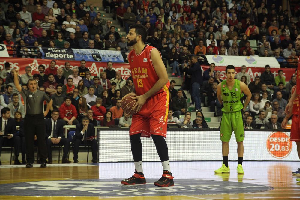 Baloncesto: El UCAM - Gipuzkoa, en imágenes