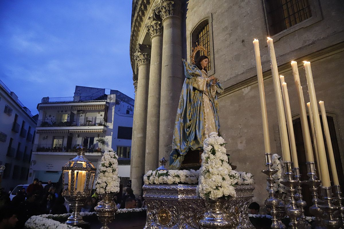 La procesión de la Inmaculada, en imágenes