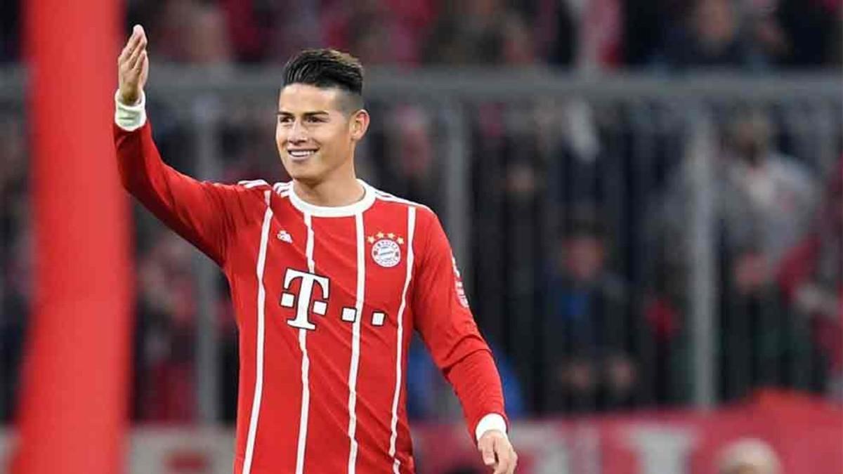 James Rodríguez, estrella colombiana del Bayern Múnich