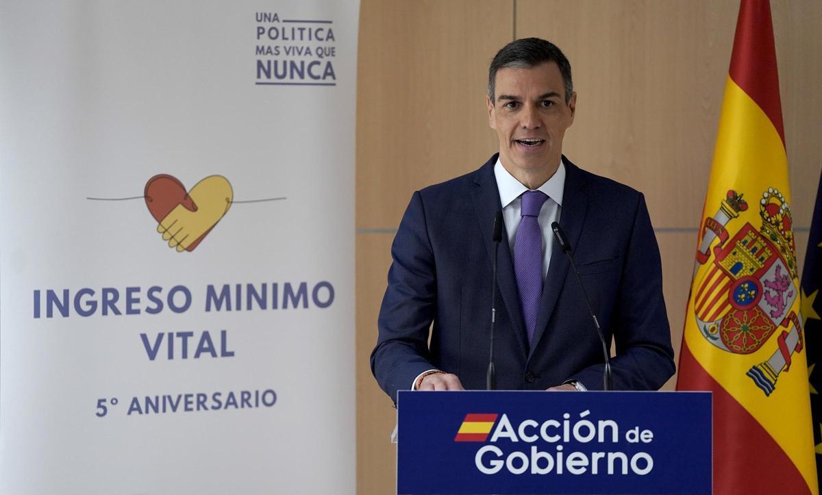 Pedro Sánchez, presidente del Gobierno.
