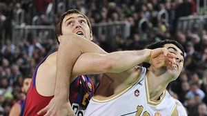 Navarro, amb 27 punts, ha tornat a ser clau en el triomf blaugrana a Eslovènia.