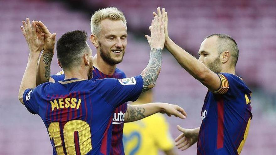 Iniesta, 10 días de baja por una elongación muscular