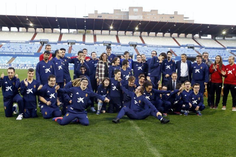 Presentación del Real Zaragoza en LaLiga Genuine