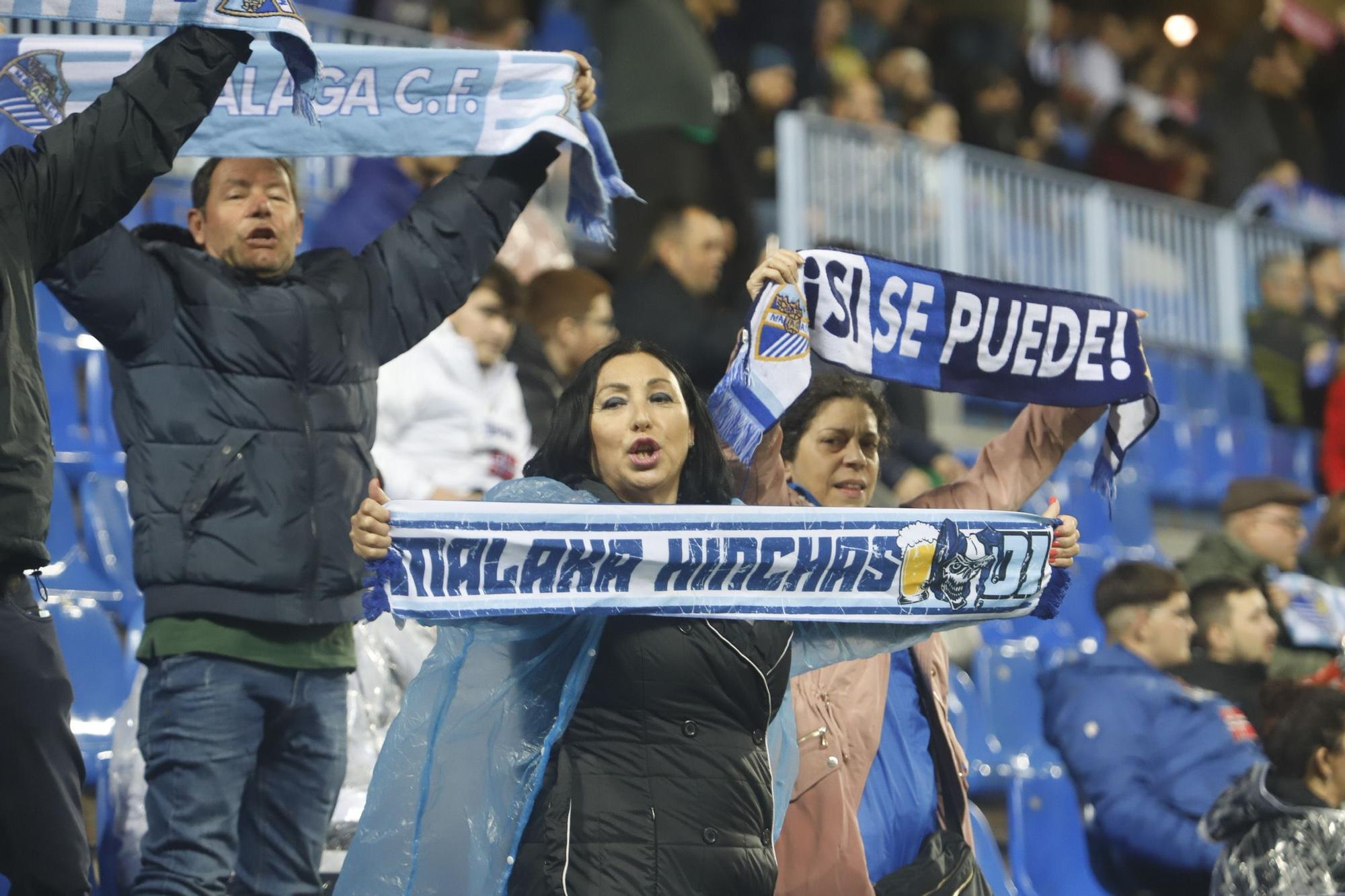 El Málaga CF - Granada CF, en imágenes