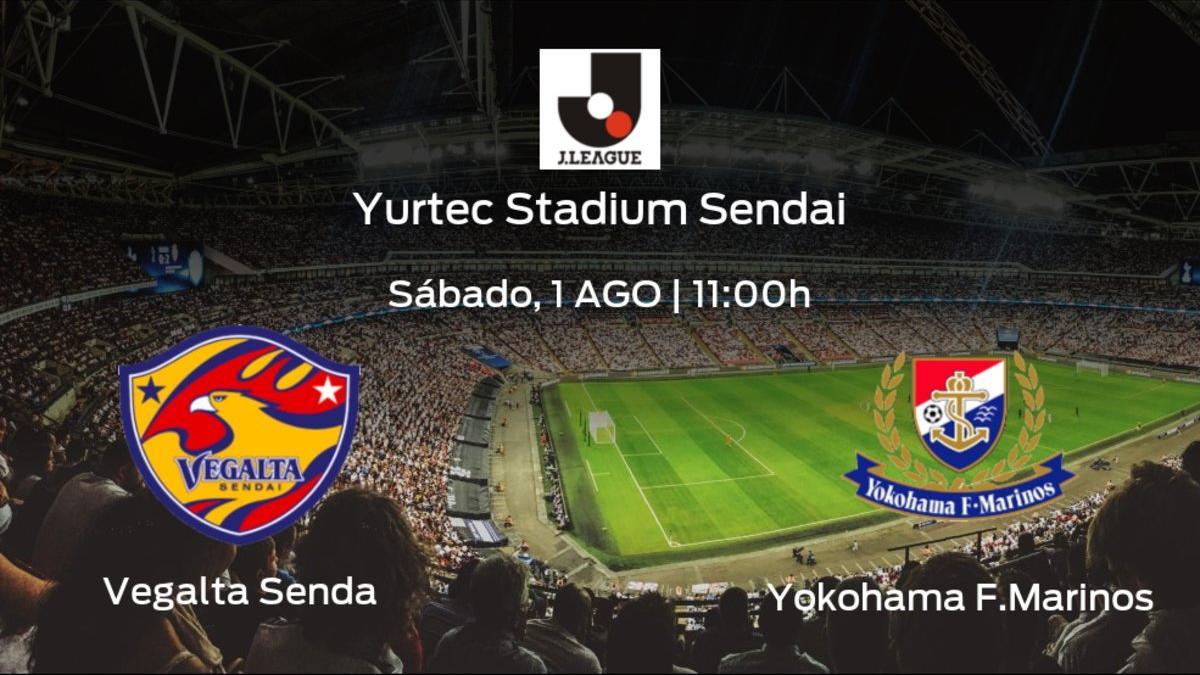 Previa del partido: el Vegalta Sendai recibe en su feudo al Yokohama F. Marinos