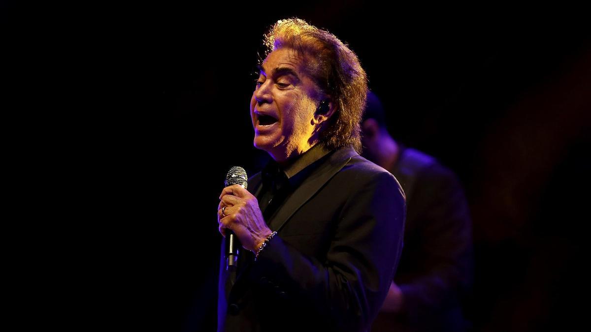 José Luis Rodríguez, el Puma, en un concierto, en una imagen de archivo.