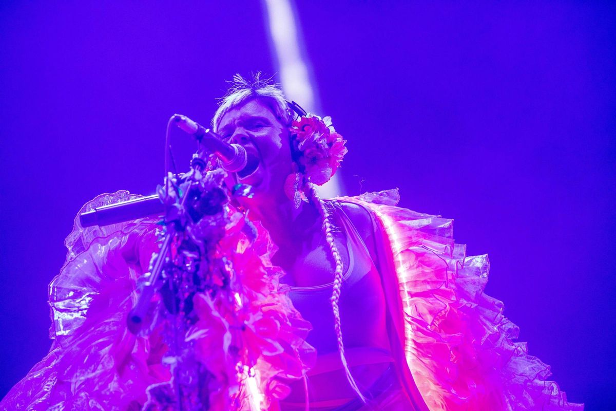 Bomba Estéreo actuó en el Mallorca Live Festival en 2023.