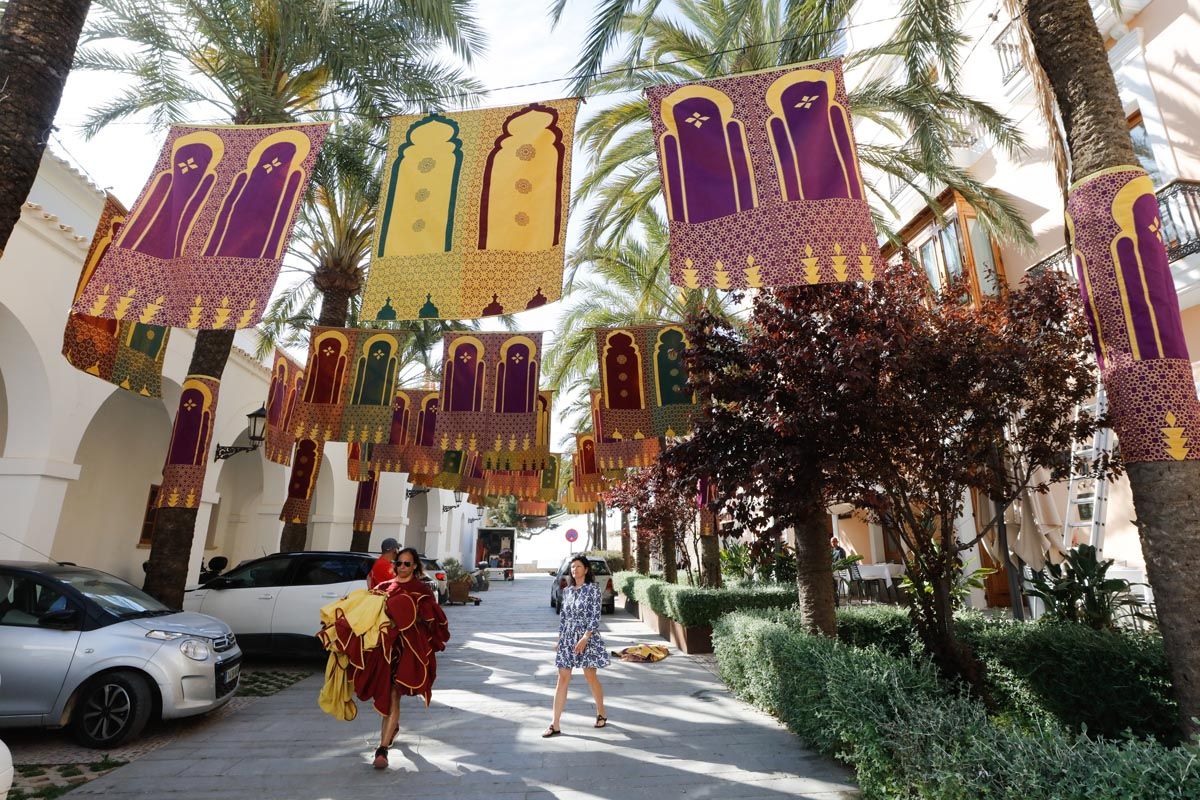 Preparativos de Ibiza Medieval