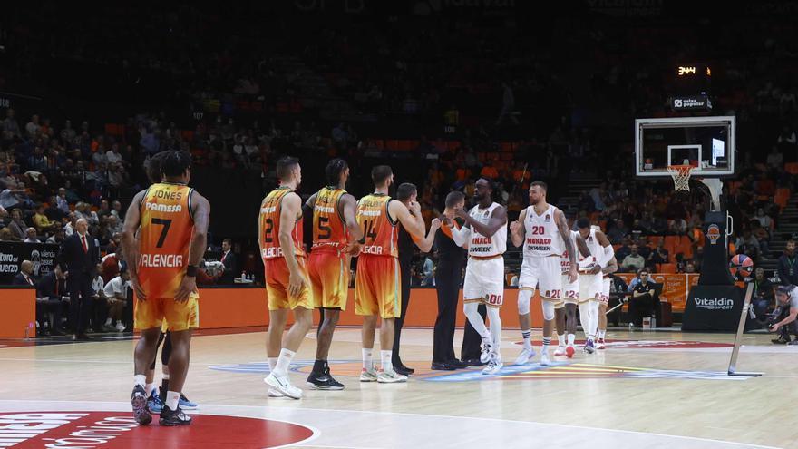 Baja sensible de última hora en el Valencia Basket para medirse a la Virtus Bologna