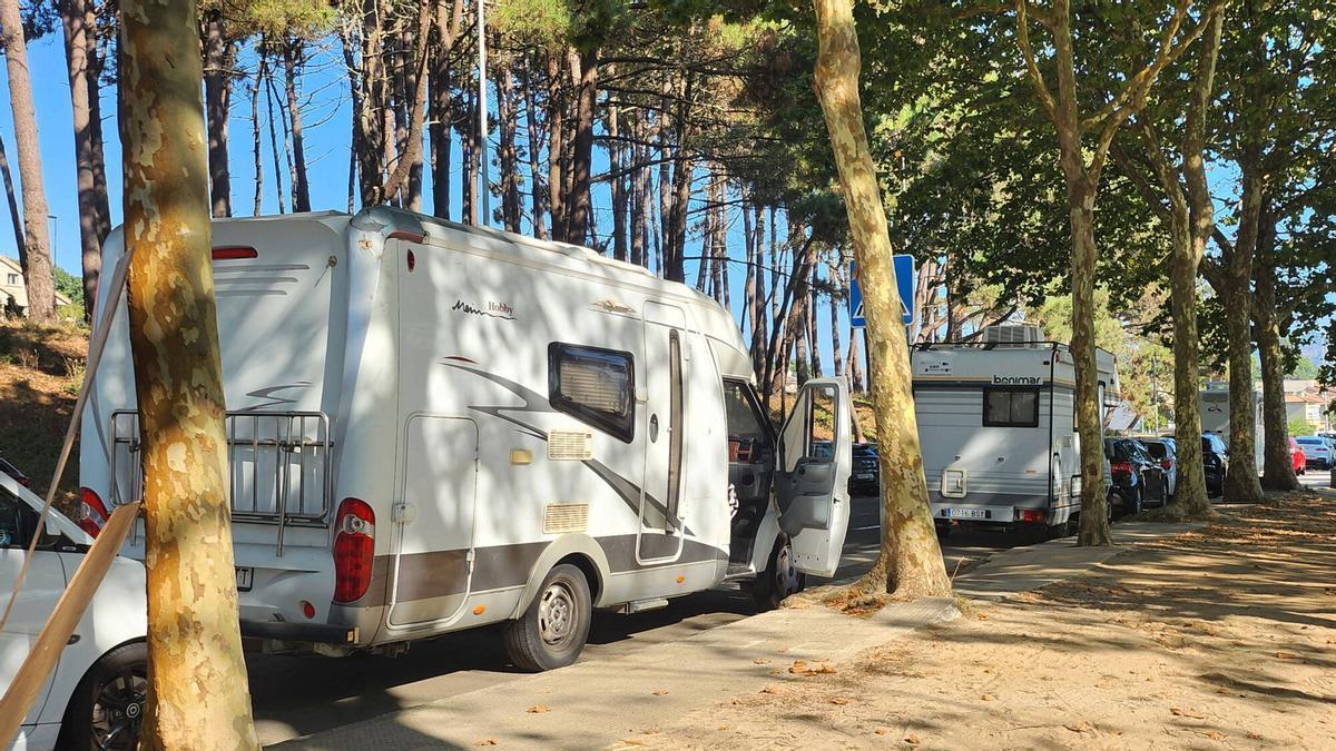 Vigo limita la acampada de autocaravanas y deja a los viajeros sin áreas de estancia