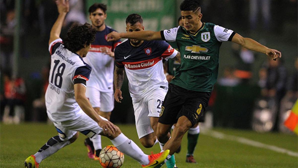 Banfield y San Lorenzo se enfrentaron en el estadio Florencio Sola